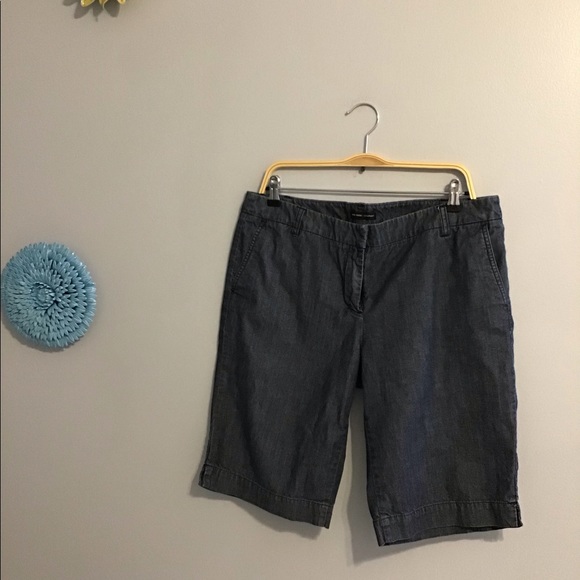New York & Company Pants - ☀️ New York & Co Bermuda Chambray Shorts Sz 14 ☀️